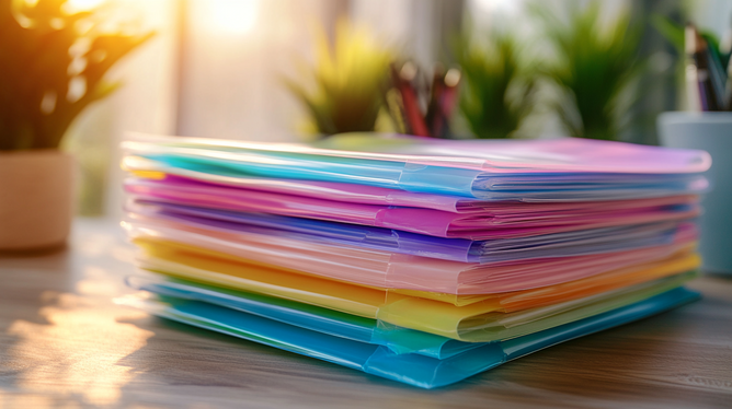 Envelope plástico para documentos: 7 Vantagens Imperdíveis