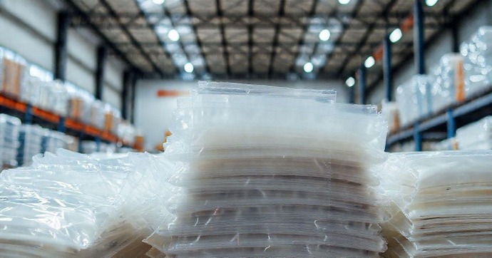 Envelope Plástico Sangria de Caixa para Armazenagem