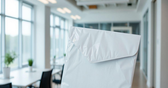 Envelope plástico adesivado: 5 vantagens incríveis para usar