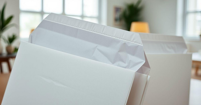 Envelope coextrusado com adesivo para proteção e praticidade