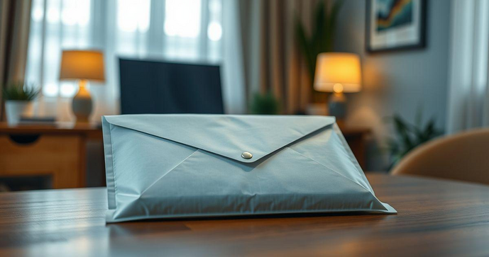 Envelope de segurança coex para proteção de documentos